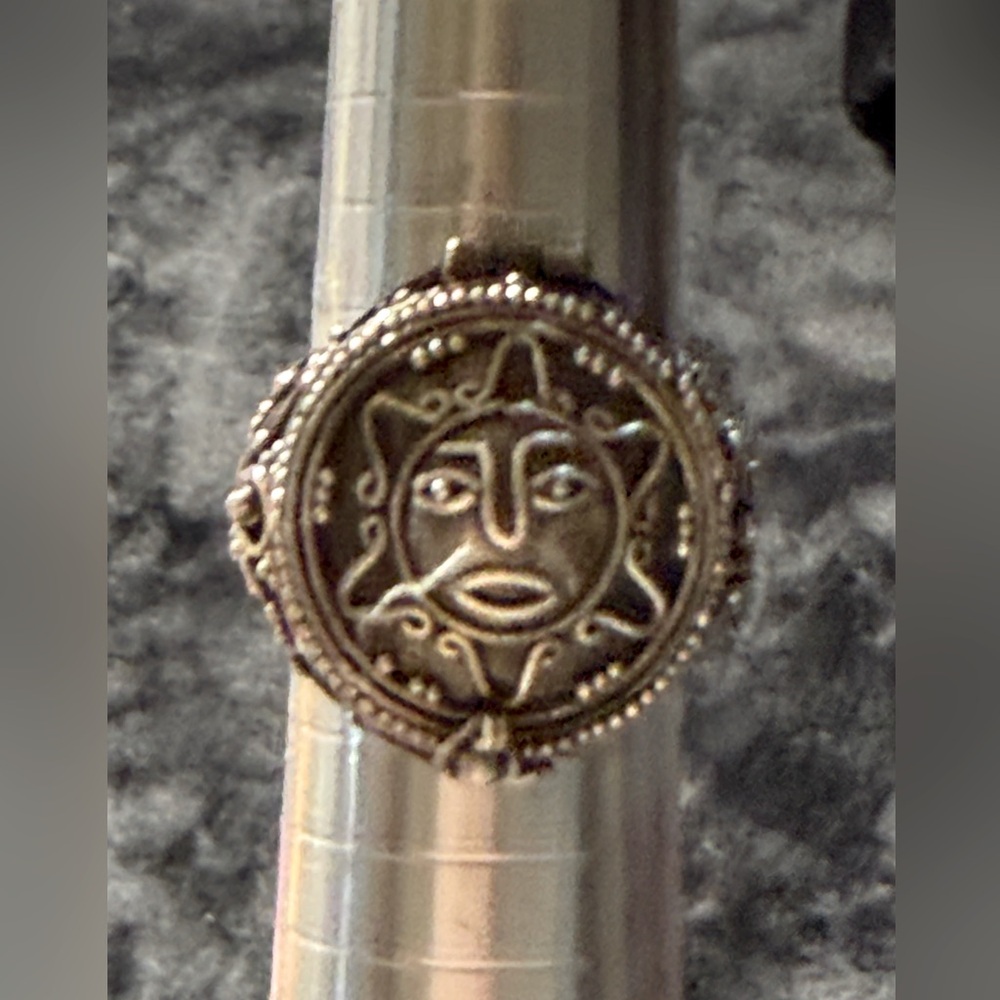 Vintage Sterling Silver Poison Ring